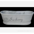Beautiful natural marble carrara bathtub for bathroom